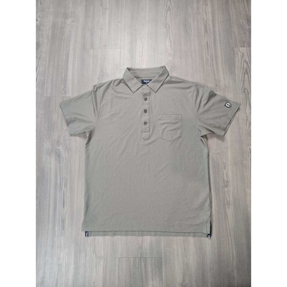 FootJoy Todd Snyder Shirt Mens Medium Gray FJ Oxford Knit Golf‎ Polo Stretch